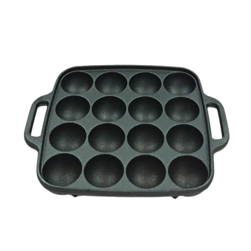 Custom 1.6Qt Deep Red Cast Iron Bakeware