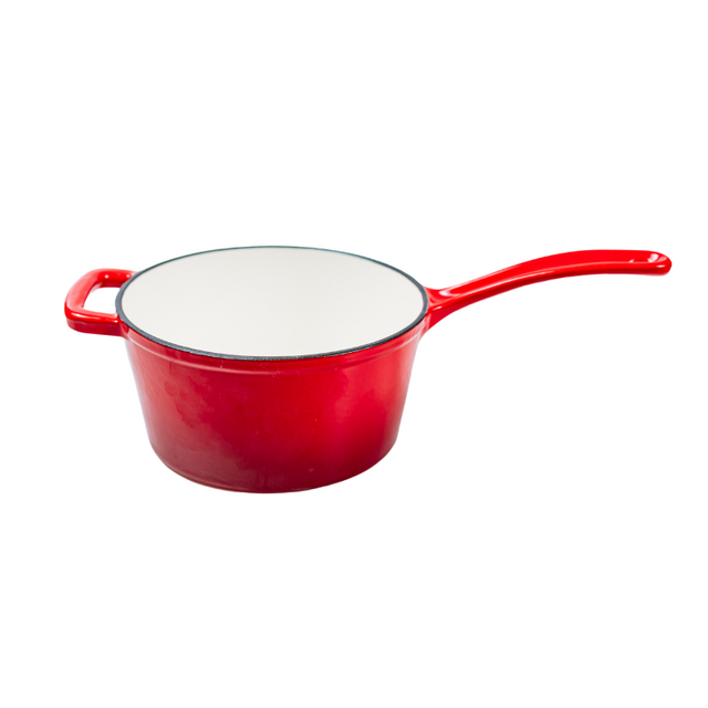 Cast Iron Enamel 16cm Deep Saucepan