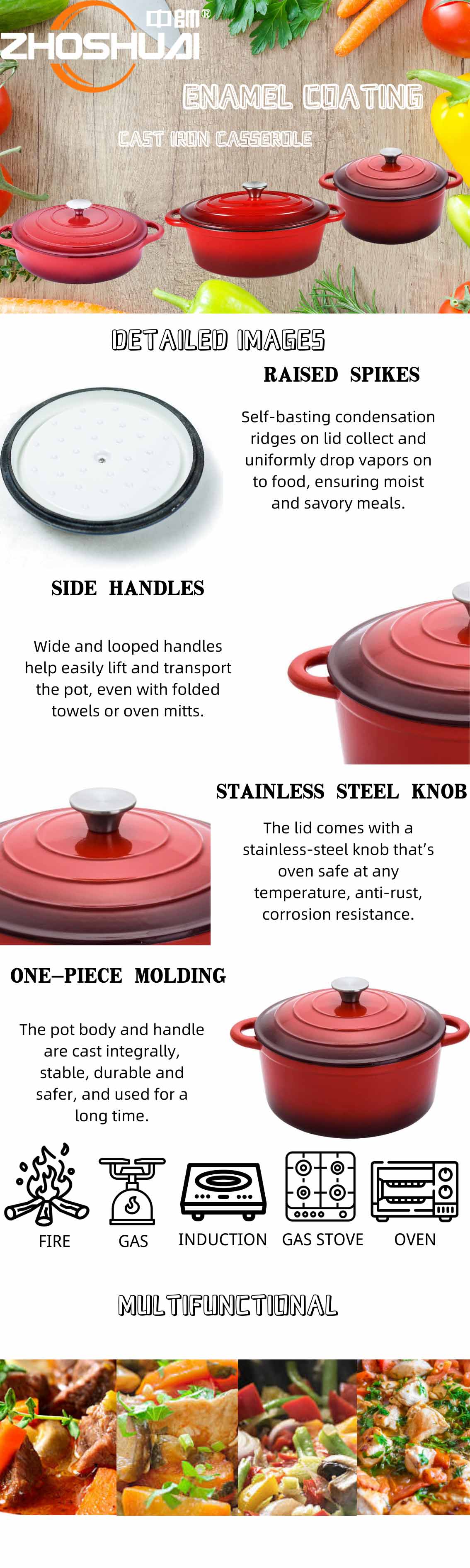 Red-enamel-coating-cast-iron-casserole