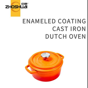 Non Stick Enamel 2.1 Quart Cast Iron Dutch Oven