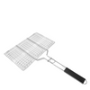 Outdoor Portable Folding Welded Stainless Steel Square Bbq Grill Basket Net 