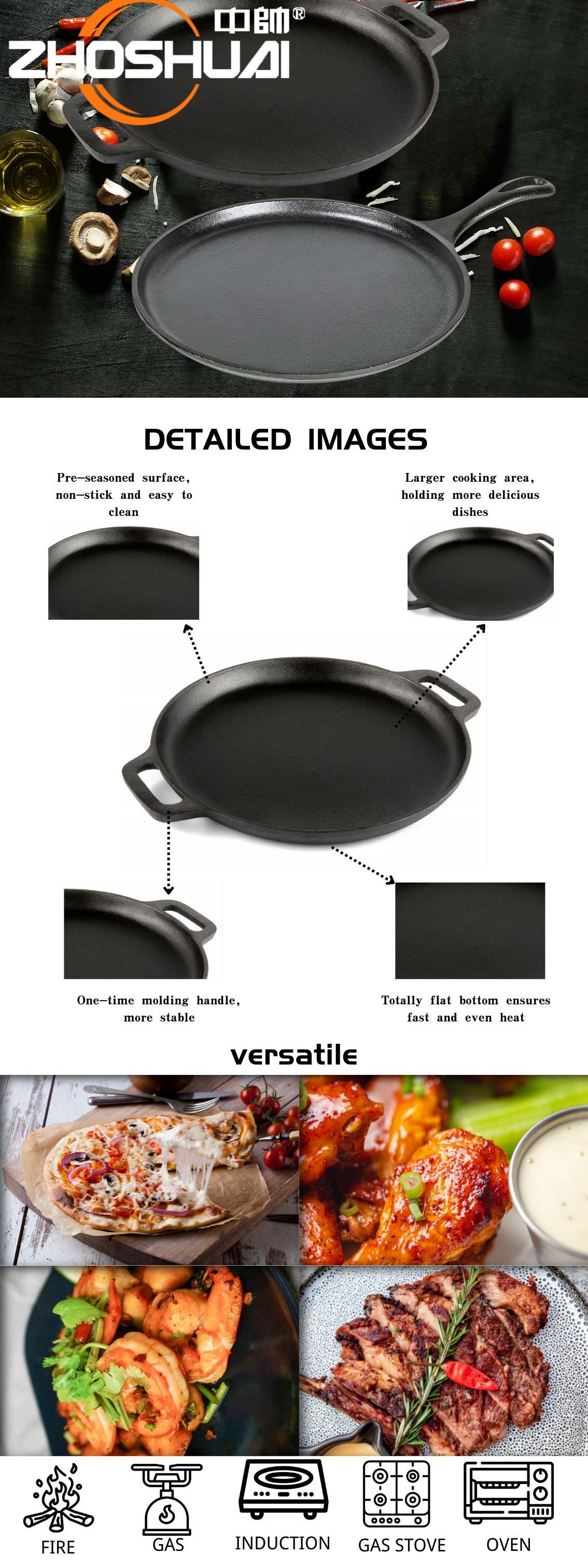 pre-seasoned-cast-iron-pizza-pan-with-two-sides-handle