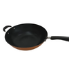 Scratch-Resistant 9.5-Inch Non-Stick Frying Pan with Copper Finish